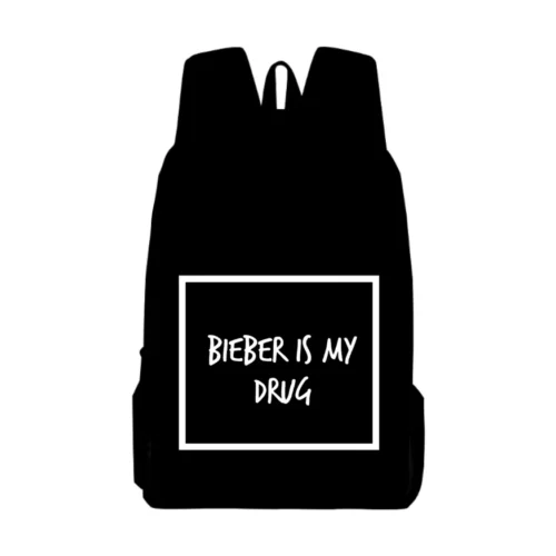 Justin Bieber Swag Backpack #8