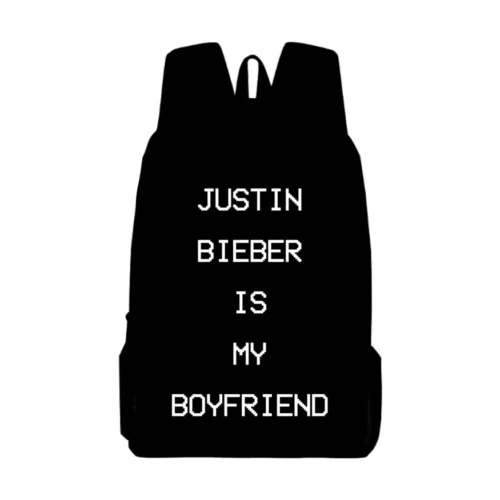 Justin Bieber Swag Backpack #9