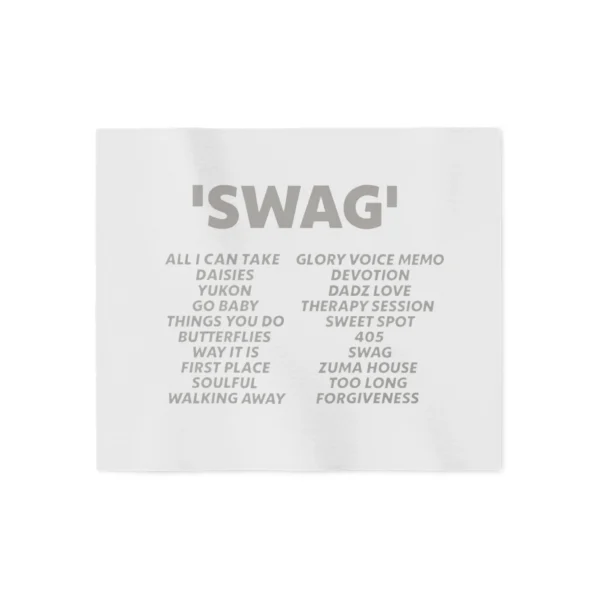 Justin Bieber Swag Blanket #5 - Image 3