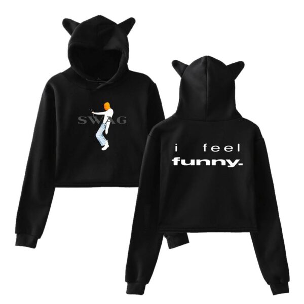 Justin Bieber Cropped Hoodie #4