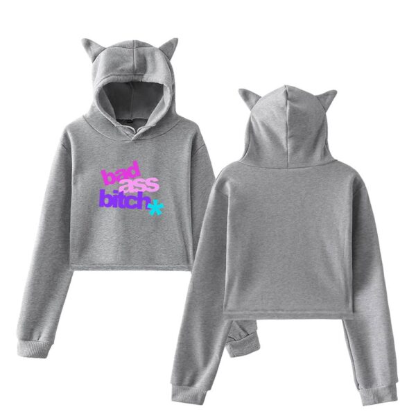 Justin Bieber Cropped Hoodie #2 - Image 4