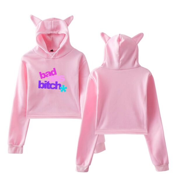Justin Bieber Cropped Hoodie #2 - Image 5